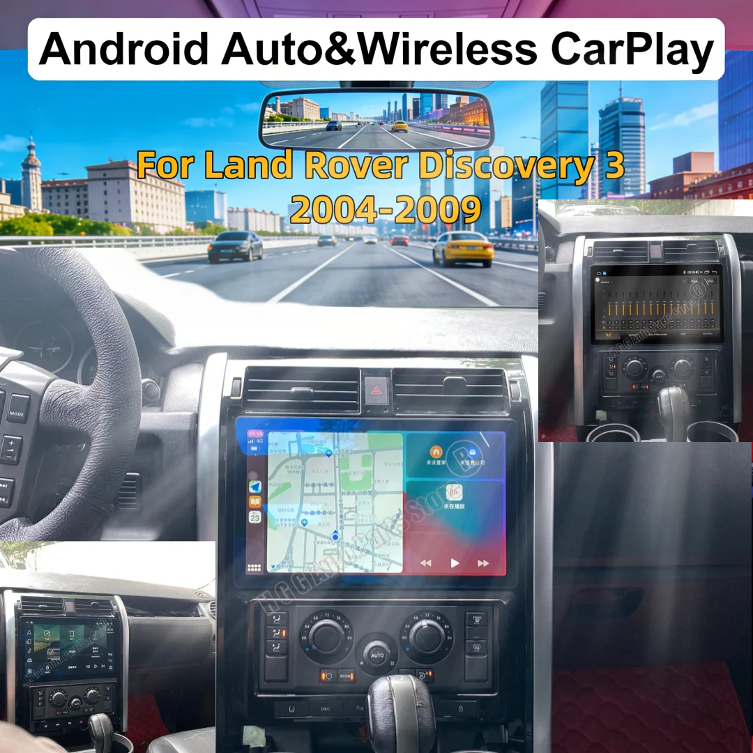 YJH Android 13.3" Car Radio For Land Rover Discovery 3 2004-2009 Multimedia Car carplay Screen Android Auto Navigation Head Unit
YJH Android 13.3" Car Radio For Land Rover Discovery 3 2004-2009 Multimedia Car carplay Screen Android Auto Navigation Head Unit