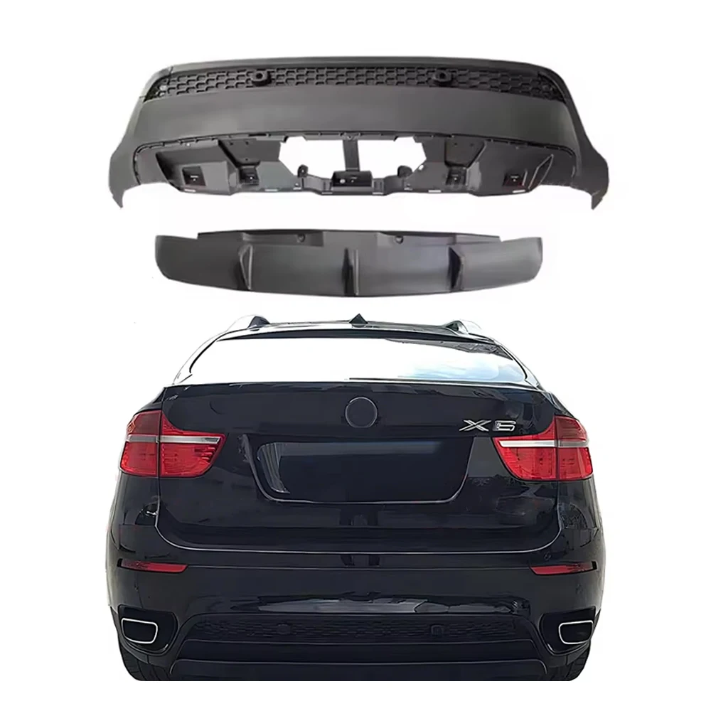 Rear Diffuser for Bm X6 E71 Upgrade To MP Style Car Rear Lip Diffuser Spoiler 2008-2014year PP Plastic Rear Lip Lower Diffus
Rear Diffuser for Bm X6 E71 Upgrade To MP Style Car Rear Lip Diffuser Spoiler 2008-2014year PP Plastic Rear Lip Lower Diffus