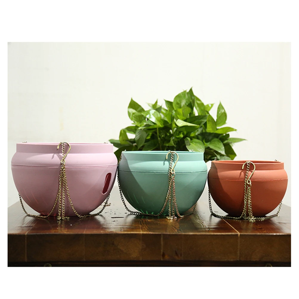 Succulents Flowerpot Green Plastic Hanging Planter Size S For Indoor Outdoor Garden Decor Mini Landscape With Chain Plant Hanger
Succulents Flowerpot Green Plastic Hanging Planter Size S For Indoor Outdoor Garden Decor Mini Landscape With Chain Plant Hanger