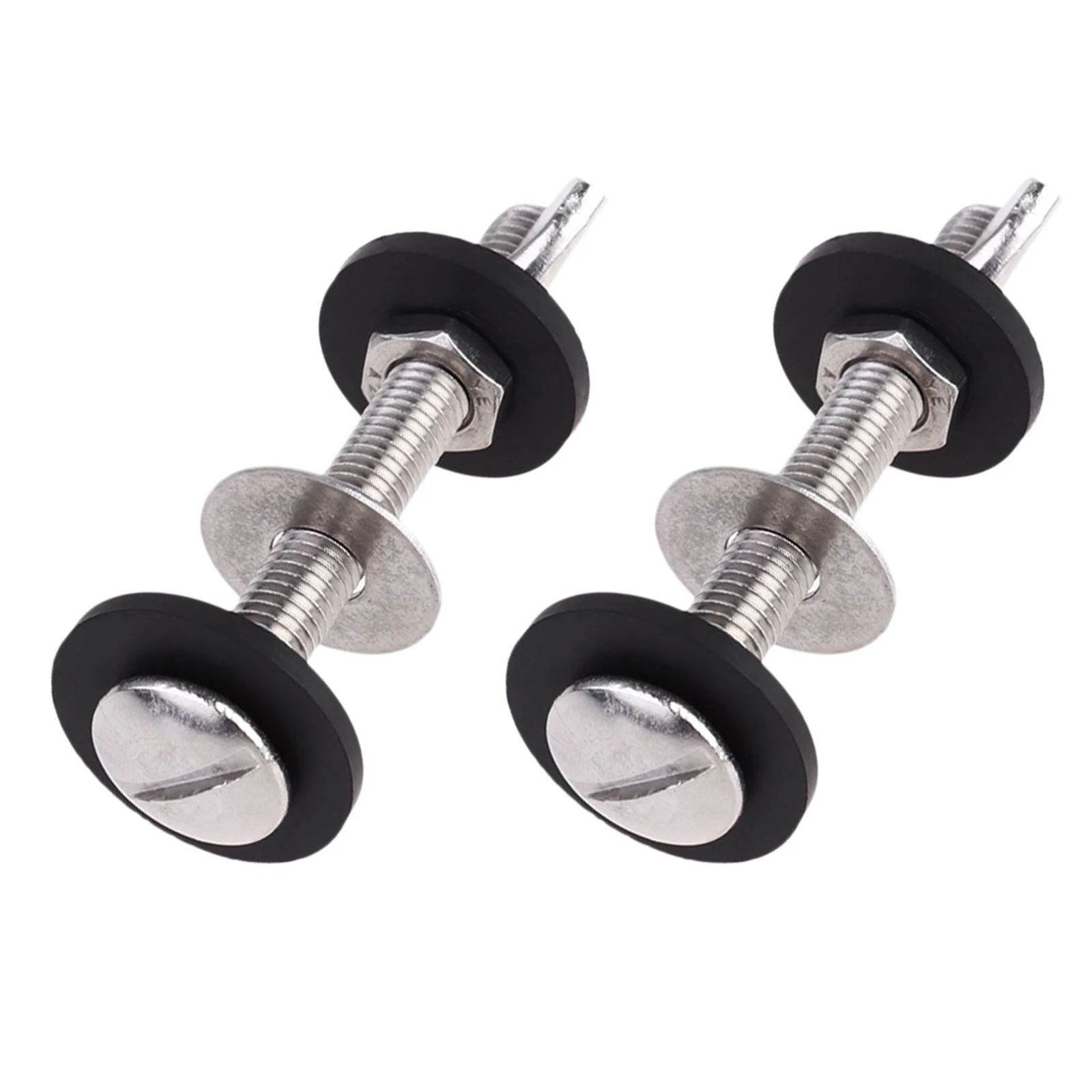 2pcs Toilet Tank Bolts Screw Rubber Mat Sealing Ring Fixing Screws Washers Stainless Steel Durable Home Use Waterproof
2pcs Toilet Tank Bolts Screw Rubber Mat Sealing Ring Fixing Screws Washers Stainless Steel Durable Home Use Waterproof