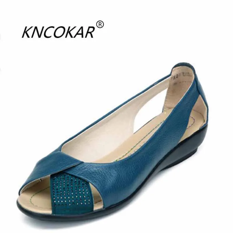 KNCOKAR, летние, Классические, модные, повседневные, плоские, из натуральной кожи, с открытым носком, shoes35-43
KNCOKAR, летние, Классические, модные, повседневные, плоские, из натуральной кожи, с открытым носком, shoes35-43