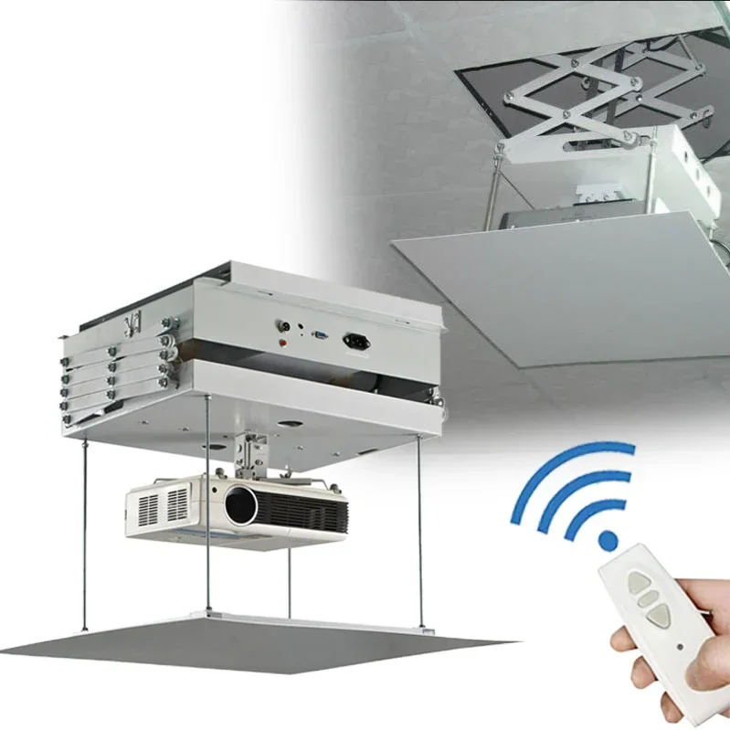 BNT RS232 Center Control Hidden ceiling Projector Lift Motorized Drop Down Electric projector lift ceiling mounts with bracket
BNT RS232 Center Control Hidden ceiling Projector Lift Motorized Drop Down Electric projector lift ceiling mounts with bracket