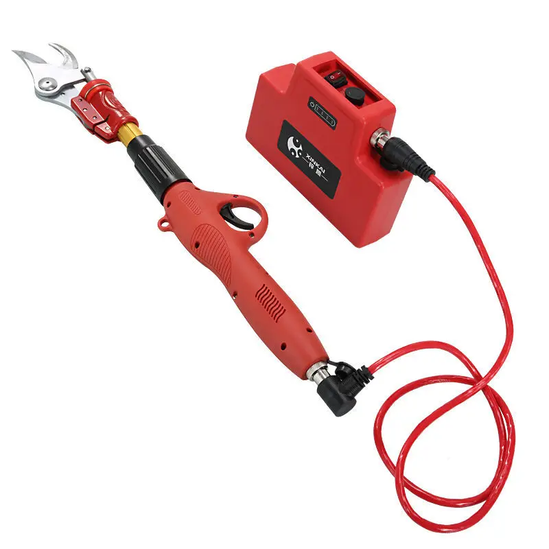 The New Hand-held High-power Electric Pruning Scissors Lengthened Rod Fruit Tree Round Forest Pruning Tool
The New Hand-held High-power Electric Pruning Scissors Lengthened Rod Fruit Tree Round Forest Pruning Tool