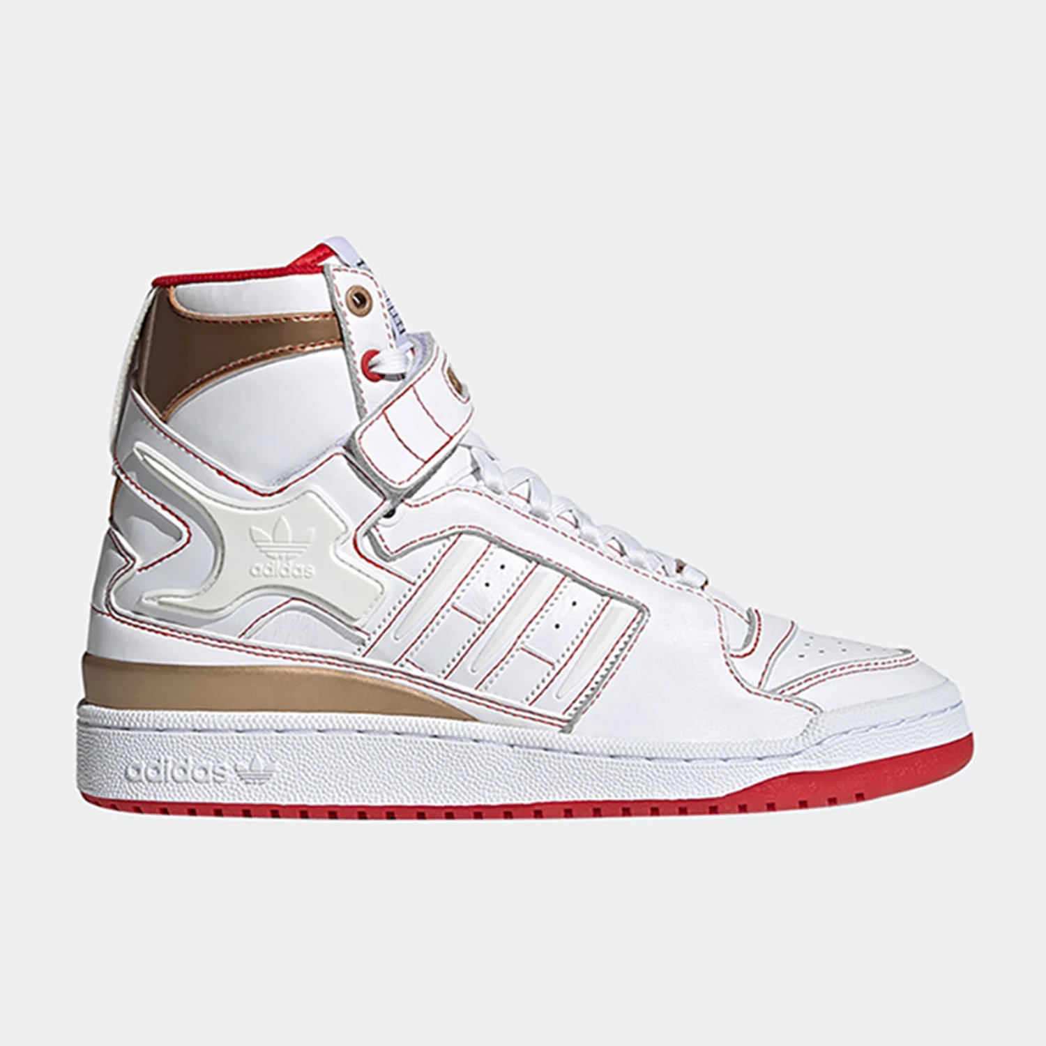 Adidas genuine clover Forum Hi OG men's and women's high top board shoes H04236
Adidas genuine clover Forum Hi OG men's and women's high top board shoes H04236