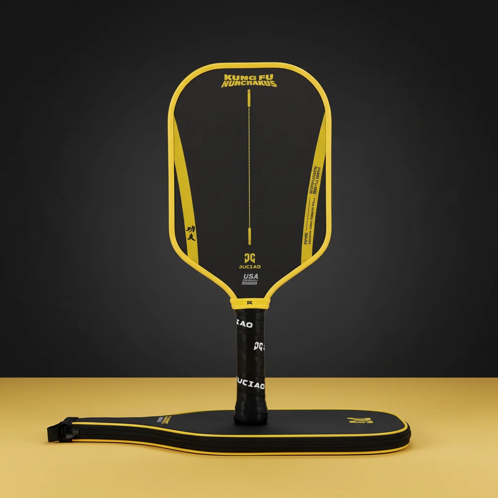 JUCIAO-KUNGFU Pickleball Paddle T700 Carbon Fiber 16mm Customizable Training Approved Adults USAPA Compliant OEM/ODM
JUCIAO-KUNGFU Pickleball Paddle T700 Carbon Fiber 16mm Customizable Training Approved Adults USAPA Compliant OEM/ODM