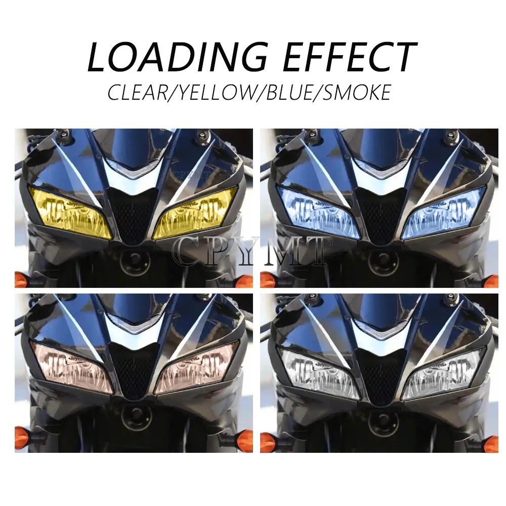 Motorcycle Front Fairing Headlight Guard Sticker Film Head Light Protection Decal Fit for Honda CBR600RR CBR 600 RR 2007-2012
Motorcycle Front Fairing Headlight Guard Sticker Film Head Light Protection Decal Fit for Honda CBR600RR CBR 600 RR 2007-2012