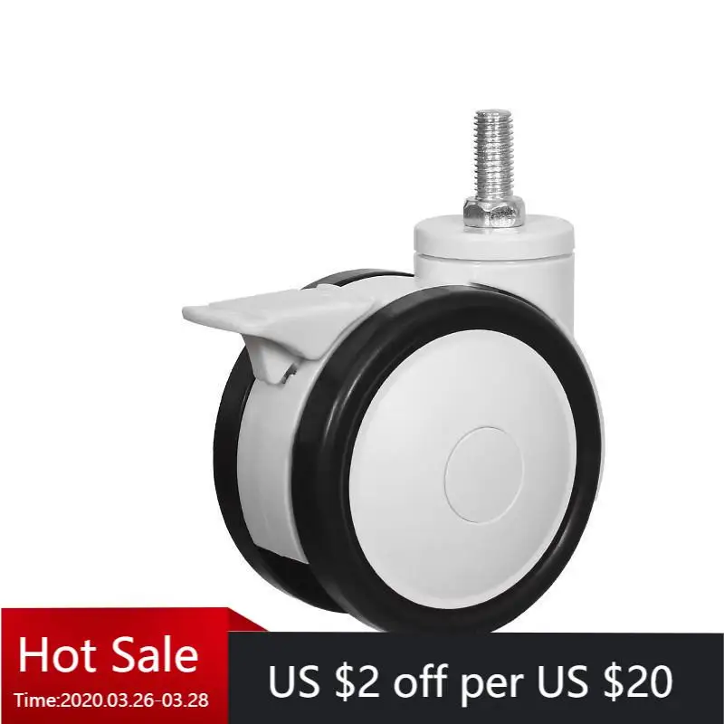 (4 Packs) 5 Inch Medical Equipment Beauty Instrument Casters/PU Silent Casters/medical Trolley Wheels Beauty Chassis Wheels
(4 Packs) 5 Inch Medical Equipment Beauty Instrument Casters/PU Silent Casters/medical Trolley Wheels Beauty Chassis Wheels