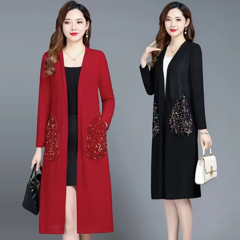 Women's Cashmere Sweater Autumn Winter Middle-aged Mother Pullovers Large Size Knitwear Elegant Jumper Womens Knit Coat 4XL 2200
Women's Cashmere Sweater Autumn Winter Middle-aged Mother Pullovers Large Size Knitwear Elegant Jumper Womens Knit Coat 4XL 2200