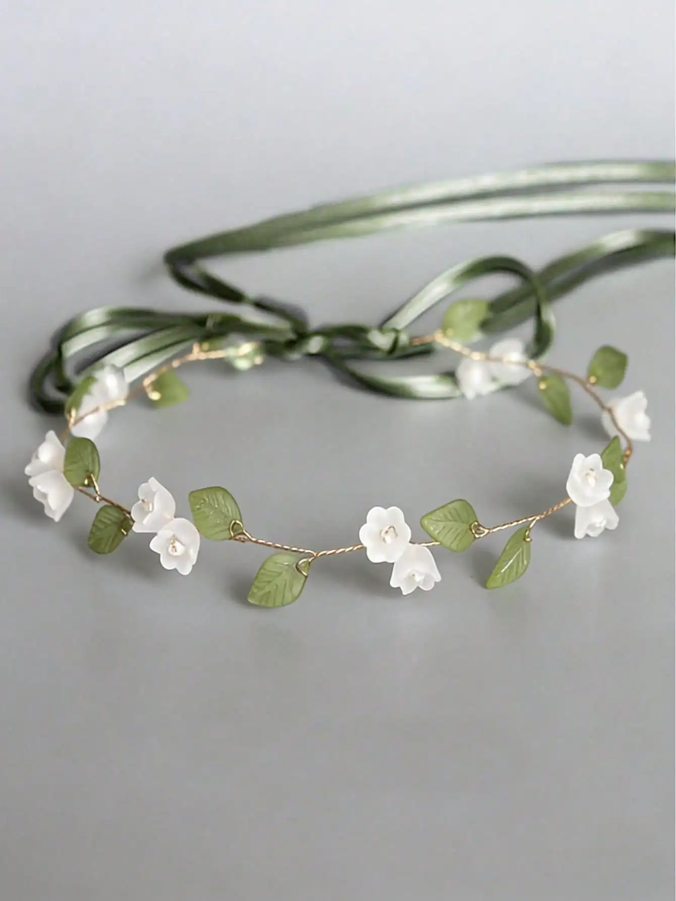 1pc Handmade Woven Floral & Leaf Minimalist Headband, Suitable For Bride, Daily Wear, Photography, Outdoor Occasions, Spring/Summer,Beach,Wedding
1pc Handmade Woven Floral & Leaf Minimalist Headband, Suitable For Bride, Daily Wear, Photography, Outdoor Occasions, Spring/Summer,Beach,Wedding