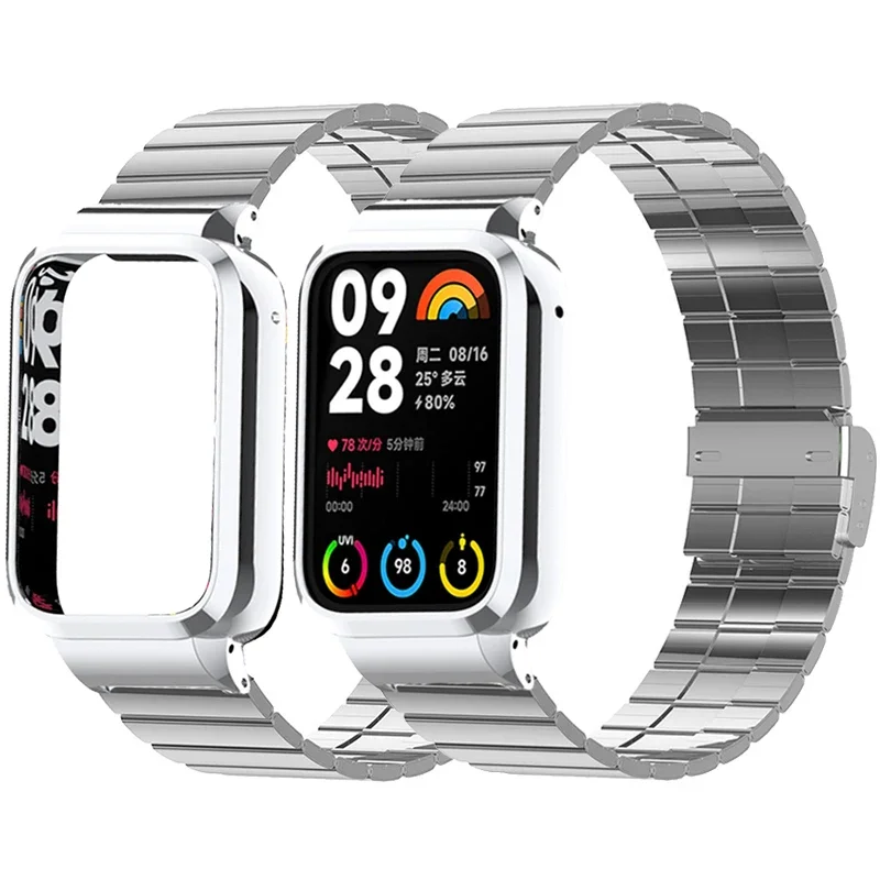 Металлический ремешок, защитный чехол для Mi Band 8 Pro, ремешок из нержавеющей стали для Xiaomi mi band 8 pro, защитный чехол для браслета
Металлический ремешок, защитный чехол для Mi Band 8 Pro, ремешок из нержавеющей стали для Xiaomi mi band 8 pro, защитный чехол для браслета