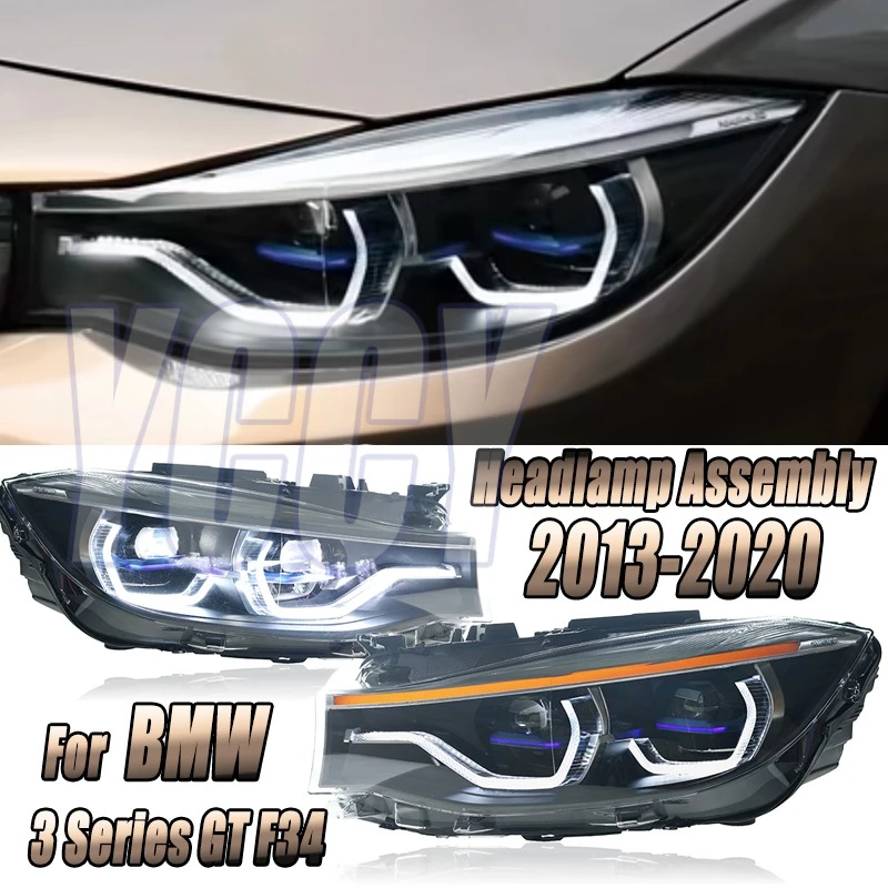LED Headlight Assembly For BMW 3 Series GT F34 2013-2020 LED Headlights Plug and Play with LED Upgrade Retrofitting headlights
LED Headlight Assembly For BMW 3 Series GT F34 2013-2020 LED Headlights Plug and Play with LED Upgrade Retrofitting headlights