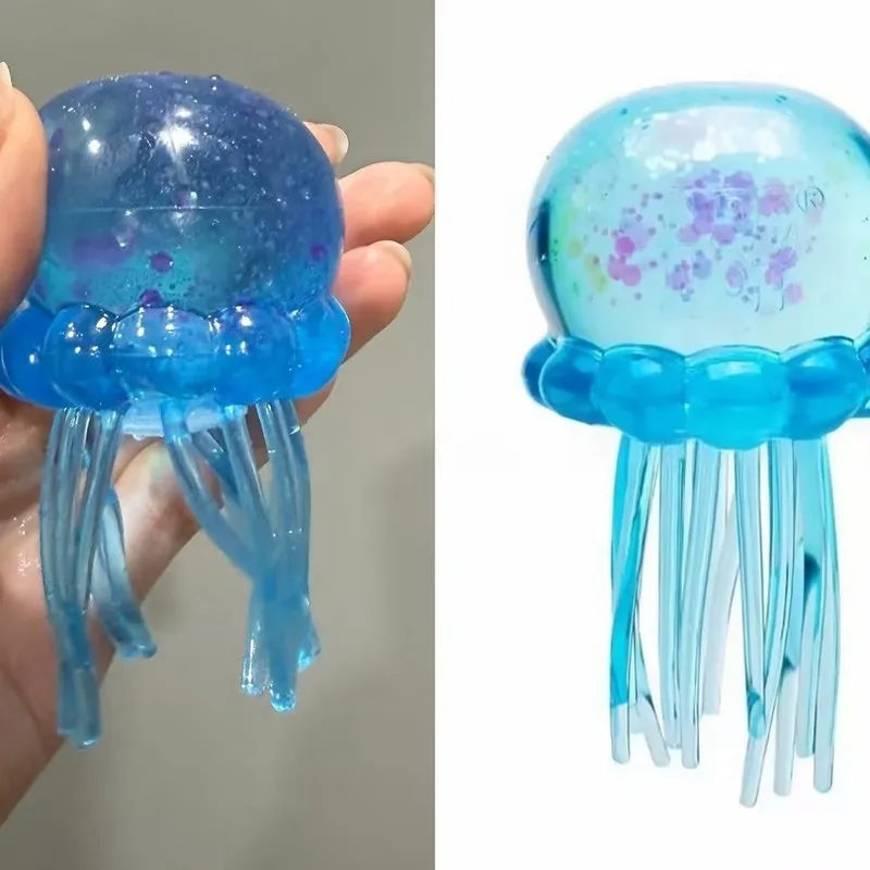 New CARTOON Squishy Sensory Squeeze Jellyfish Toy Glitter Filled Portable Handheld Stress Relief DeskTOP Relaxation Doll Gifts
New CARTOON Squishy Sensory Squeeze Jellyfish Toy Glitter Filled Portable Handheld Stress Relief DeskTOP Relaxation Doll Gifts