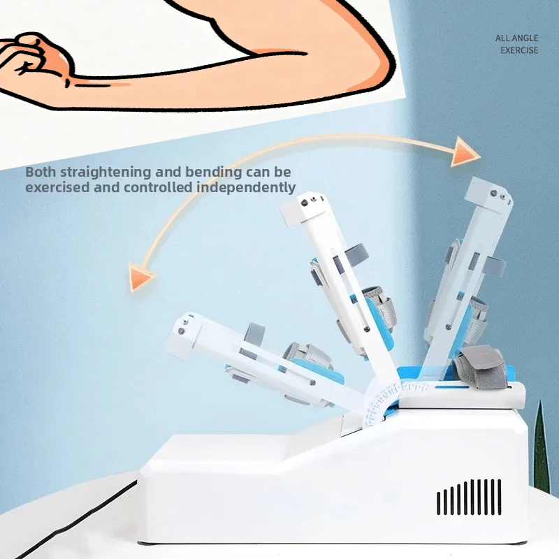 Тренажер для реабилитации локтевого сустава, автоматическое расширение гибкого рычага 10, ° ~140 ° Диапазон выпрямления и гибки движения.
Тренажер для реабилитации локтевого сустава, автоматическое расширение гибкого рычага 10, ° ~140 ° Диапазон выпрямления и гибки движения.