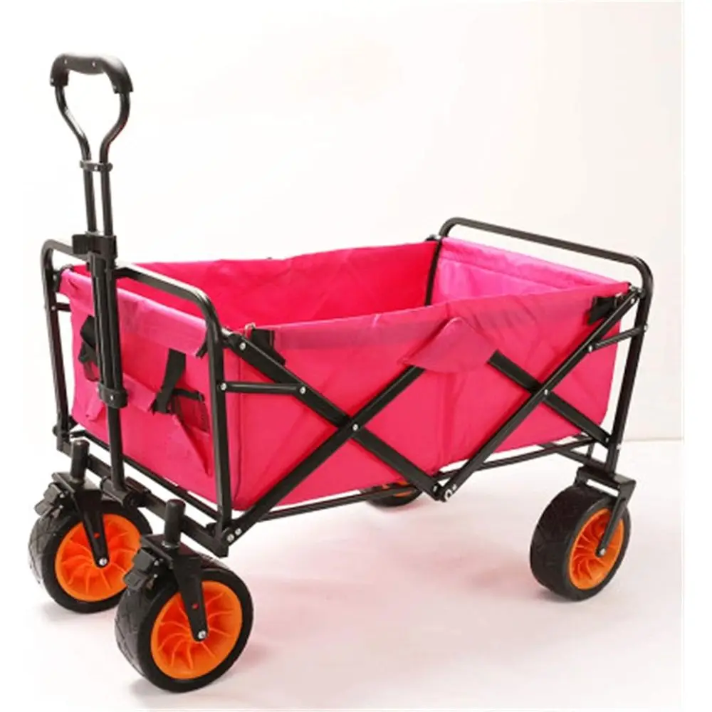 Portable Outdoor Shopping Trolley with 4 Wheels - Rose Red, 75cm for Garden, Camping, and Convenience
Portable Outdoor Shopping Trolley with 4 Wheels - Rose Red, 75cm for Garden, Camping, and Convenience