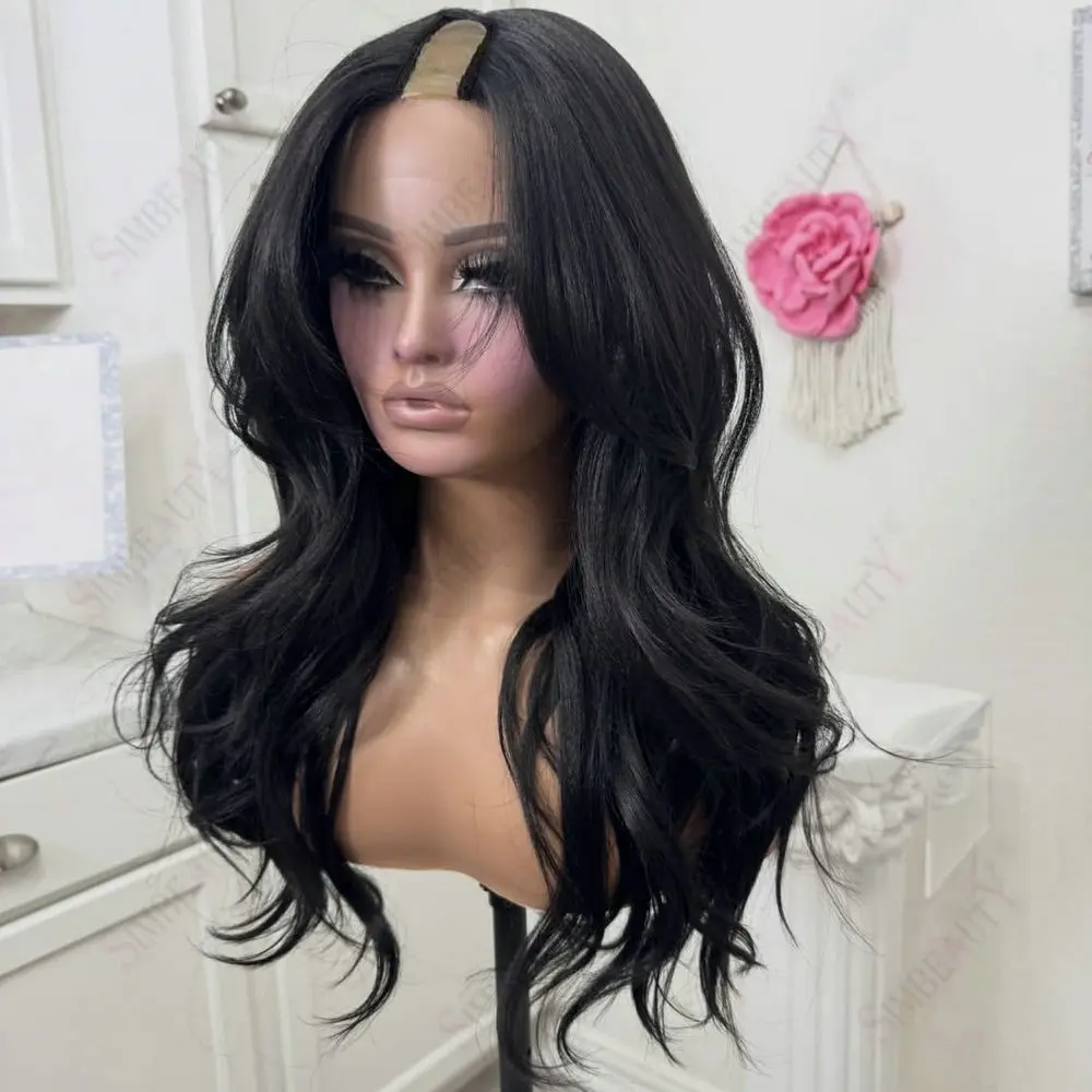 Glueless Full Machine 1x4 Size U Part Wig Real Human Hair Wig for Women 200% Thick Wavy Natral Black 1# 2#4# Brazilian Remy Hair
Glueless Full Machine 1x4 Size U Part Wig Real Human Hair Wig for Women 200% Thick Wavy Natral Black 1# 2#4# Brazilian Remy Hair