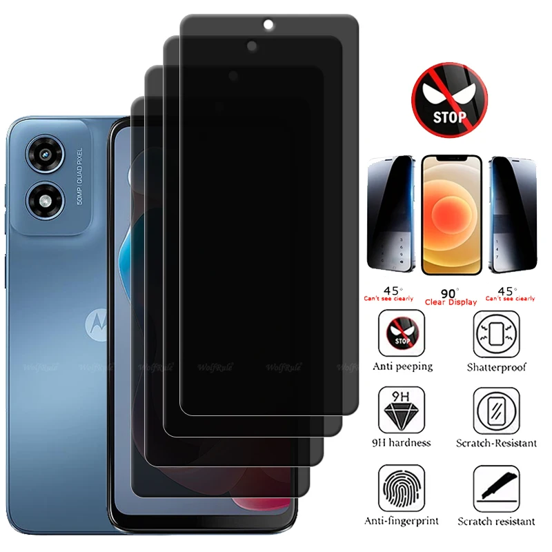 1/2/3/4Pcs For Moto G Play 2024 Glass Motorola Moto G Play 2024 Glass Privacy Anti-Spy 9H Glue Screen Protector Moto G Play 2024
1/2/3/4Pcs For Moto G Play 2024 Glass Motorola Moto G Play 2024 Glass Privacy Anti-Spy 9H Glue Screen Protector Moto G Play 2024