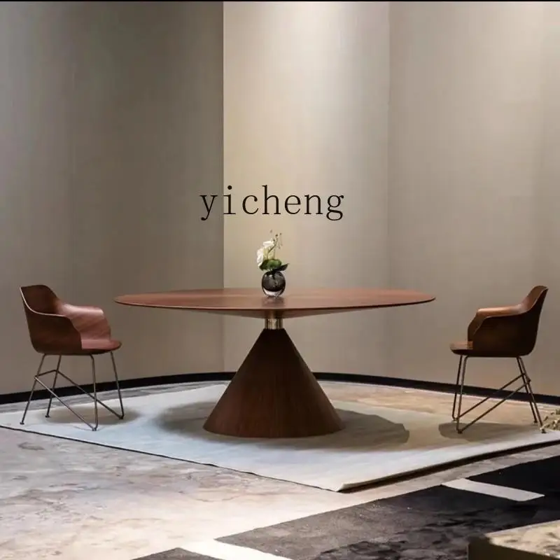 b9 dining table oval balance all solid wood special-shaped villa high-end minimalist tea table
b9 dining table oval balance all solid wood special-shaped villa high-end minimalist tea table