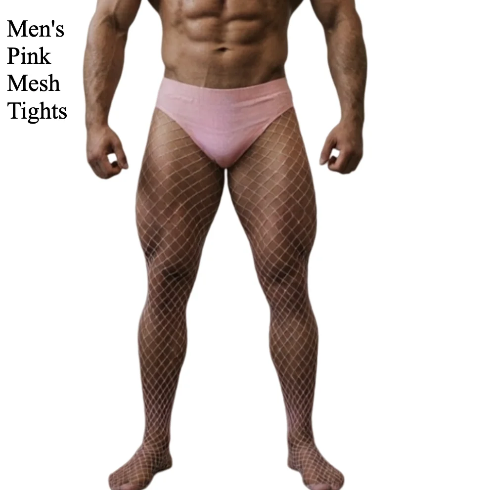 Pink Men's Pantyhose Europe Male Date Wear Tights Blue Fishnet Stockings Adult Underwear Transparent Mesh Club Party Medias
Pink Men's Pantyhose Europe Male Date Wear Tights Blue Fishnet Stockings Adult Underwear Transparent Mesh Club Party Medias