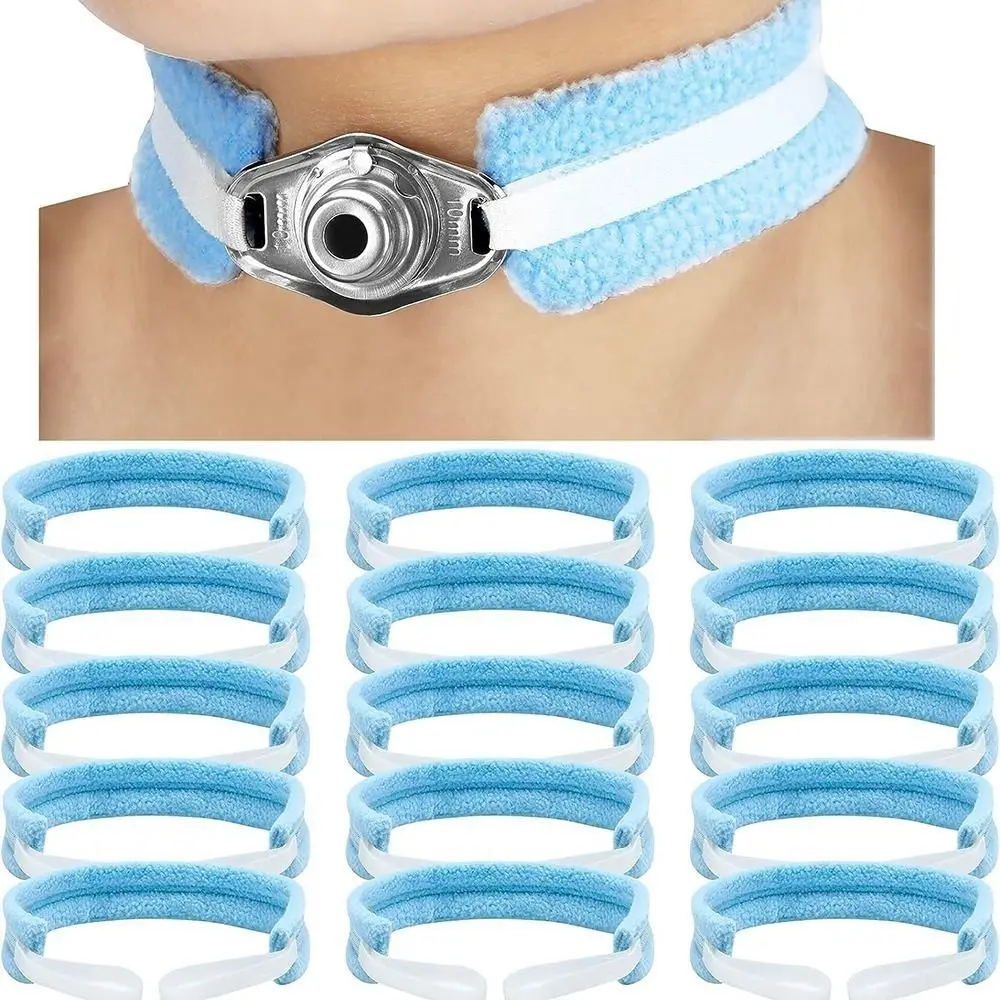 Replacement Adjustable Tracheostomy Tube Holder Care Kits Tracheostomy Supplies Foam Trach Tie Reusable Laryngectomy Neckband
Replacement Adjustable Tracheostomy Tube Holder Care Kits Tracheostomy Supplies Foam Trach Tie Reusable Laryngectomy Neckband
