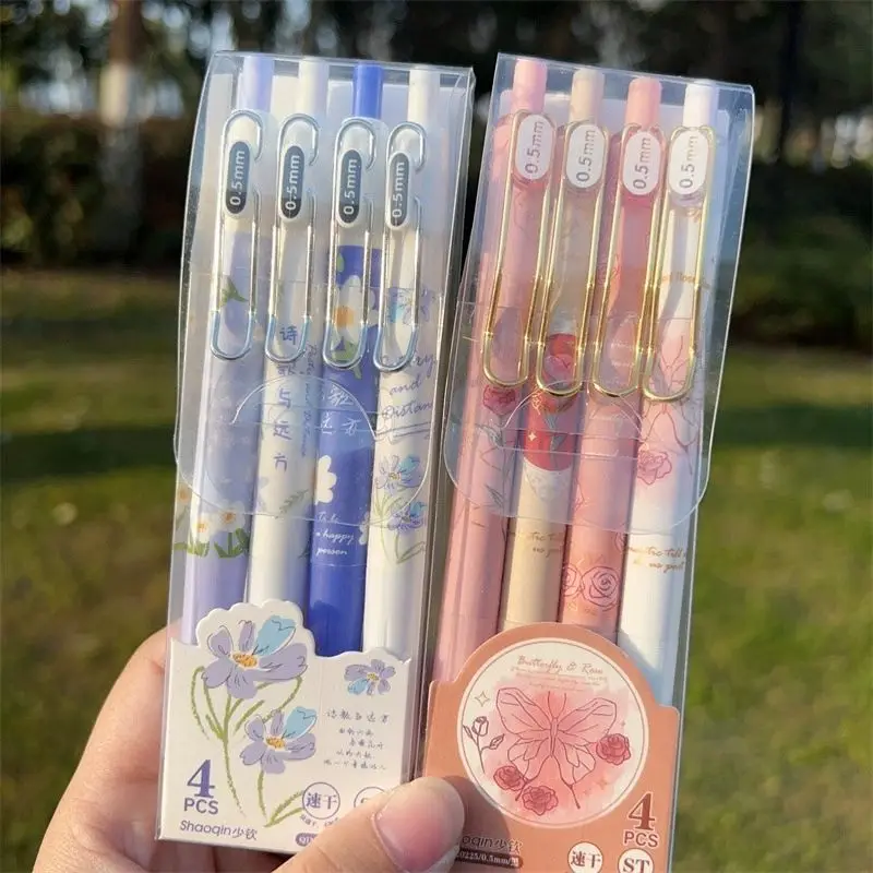 Carbon Pen Retro Rose Poem and Distant Press Gel Pen Student Cute 05mm Glass pen Glass fountain pen
Carbon Pen Retro Rose Poem and Distant Press Gel Pen Student Cute 05mm Glass pen Glass fountain pen