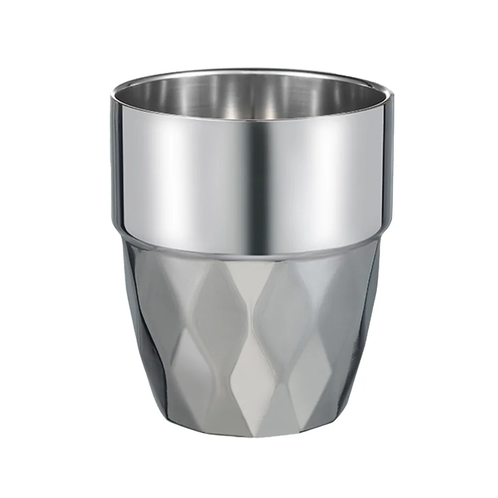 304 Stainless Steel Multi-purpose Water Cup Double-layer Insulated Coffee Cup Creative Beer Glass Children Water Cup Mug
304 Stainless Steel Multi-purpose Water Cup Double-layer Insulated Coffee Cup Creative Beer Glass Children Water Cup Mug