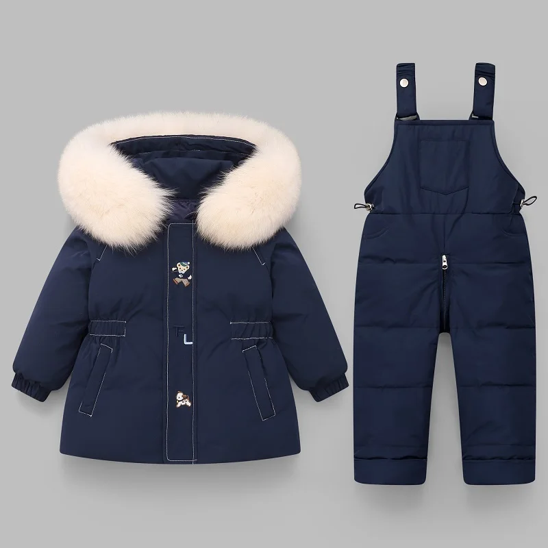 2 pcs clothing Set boys winter down jacket Baby toddler Girl clothes jumpsuit children Warm coat parka overcoat kids snowsuit
2 pcs clothing Set boys winter down jacket Baby toddler Girl clothes jumpsuit children Warm coat parka overcoat kids snowsuit