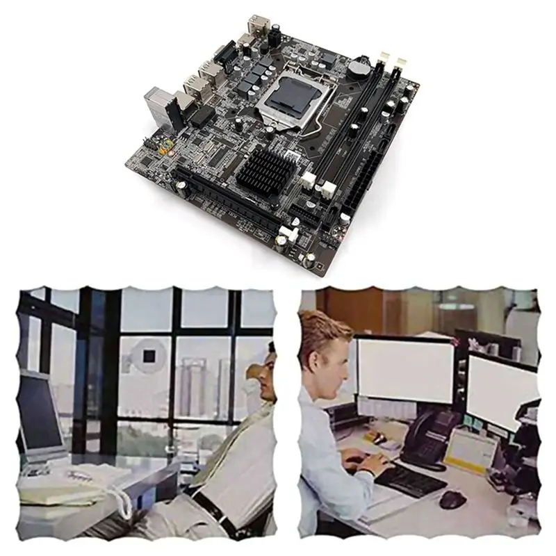 New--H55 Motherboard LGA1156 Supports I3 530 I5 760 Series CPU DDR3 Memory Computer Motherboard +I3 540 CPU+Thermal Pad
New--H55 Motherboard LGA1156 Supports I3 530 I5 760 Series CPU DDR3 Memory Computer Motherboard +I3 540 CPU+Thermal Pad