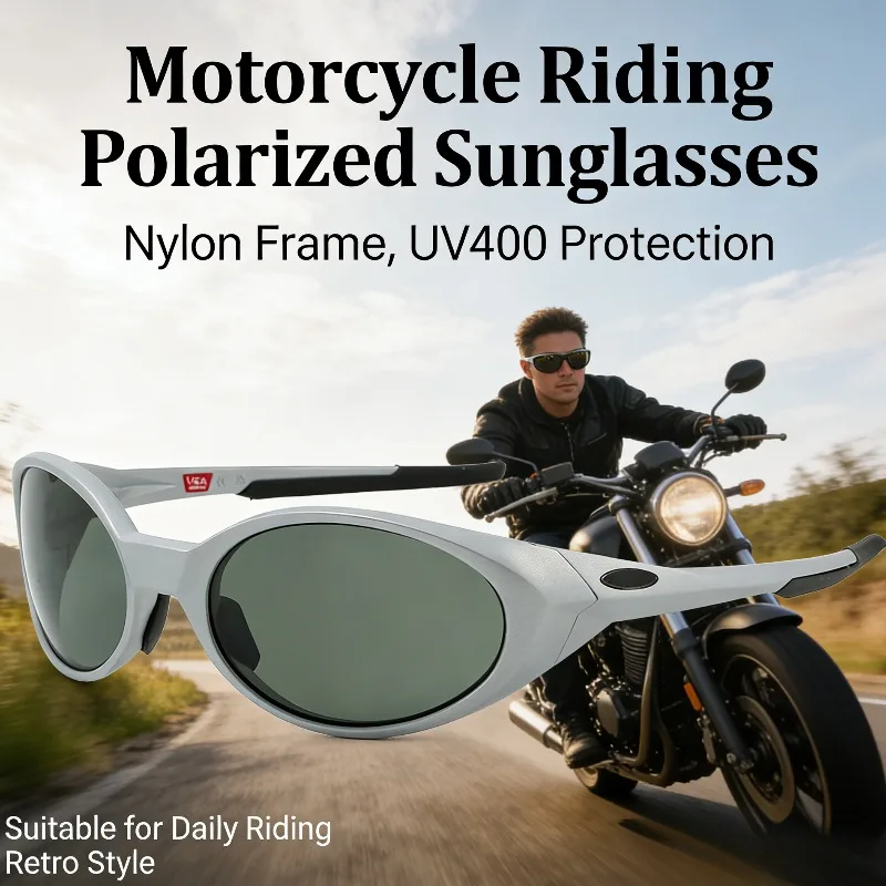 Polarized Sunglasses for Men Women Nylon Lens Retro Vintage Sun Glasses Outdoor Sports Cycling Driving Travel UV400 Shades
Polarized Sunglasses for Men Women Nylon Lens Retro Vintage Sun Glasses Outdoor Sports Cycling Driving Travel UV400 Shades