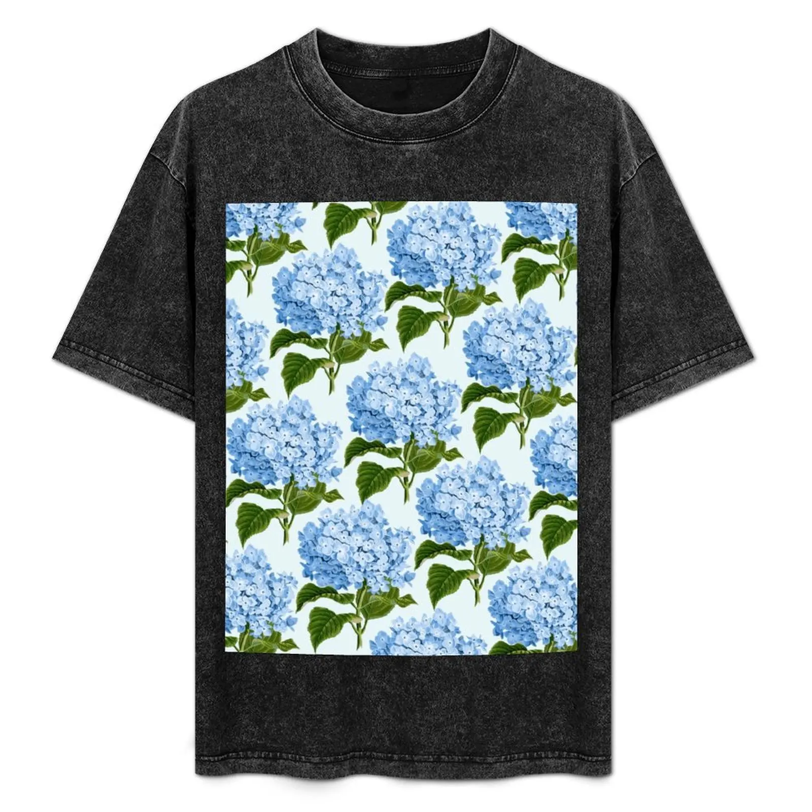 Blue hydrangea print - floral print T-Shirt Big and Tall Gym T-Shirt
Blue hydrangea print - floral print T-Shirt Big and Tall Gym T-Shirt