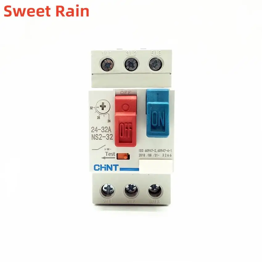 CHINT NS2-32 24-32A Manual Motor Starter Motor protector starter Circuit Breaker
CHINT NS2-32 24-32A Manual Motor Starter Motor protector starter Circuit Breaker