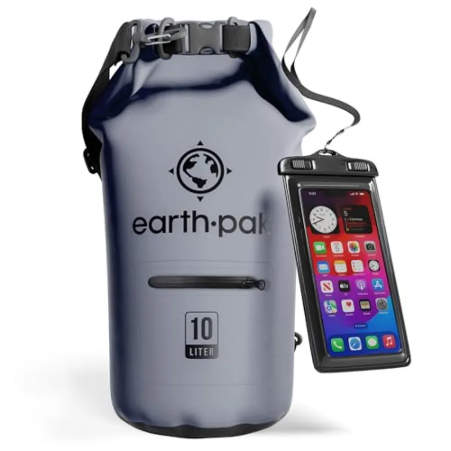 Waterproof Dry Bag with Zippered Pocket - Waterproof Dry Bag Backpack Keeps Gear Dry
Waterproof Dry Bag with Zippered Pocket - Waterproof Dry Bag Backpack Keeps Gear Dry