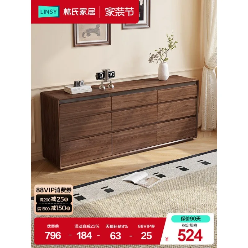 Walnut color, bedside storage, nine-bucket locker, storage cabinet
Walnut color, bedside storage, nine-bucket locker, storage cabinet