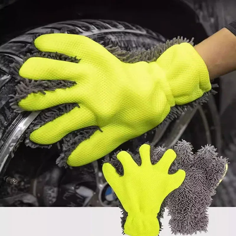 Car Wash Gloves Microfiber Wipe Car Sponge Scratch Free Car Wash Cleaning Coral Velvet Double-Sided Cleaning Tool Car Accessorie
Car Wash Gloves Microfiber Wipe Car Sponge Scratch Free Car Wash Cleaning Coral Velvet Double-Sided Cleaning Tool Car Accessorie