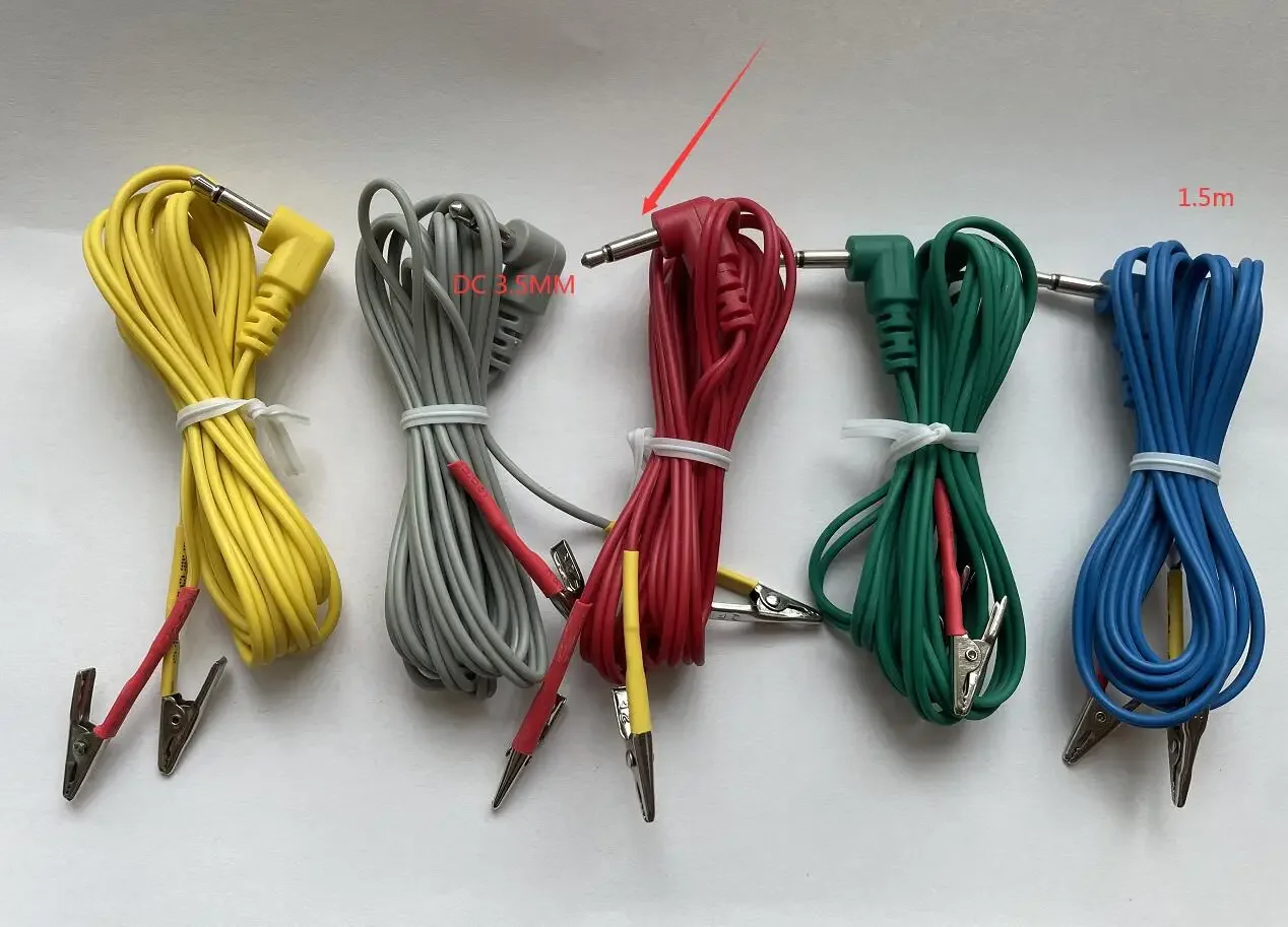 10 шт., разъем 3,5 мм, электрический акупунктурный инструмент, зажим «крокодил», электрическая игла, кабель с резьбой для стимуляции мышц BT701
10 шт., разъем 3,5 мм, электрический акупунктурный инструмент, зажим «крокодил», электрическая игла, кабель с резьбой для стимуляции мышц BT701