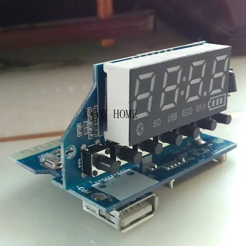 Bluetooth совместимый цифровой дисплей USB-декодер FM-пульт дистанционного управления Специальный универсальный декодер с фотоэлементами
Bluetooth совместимый цифровой дисплей USB-декодер FM-пульт дистанционного управления Специальный универсальный декодер с фотоэлементами