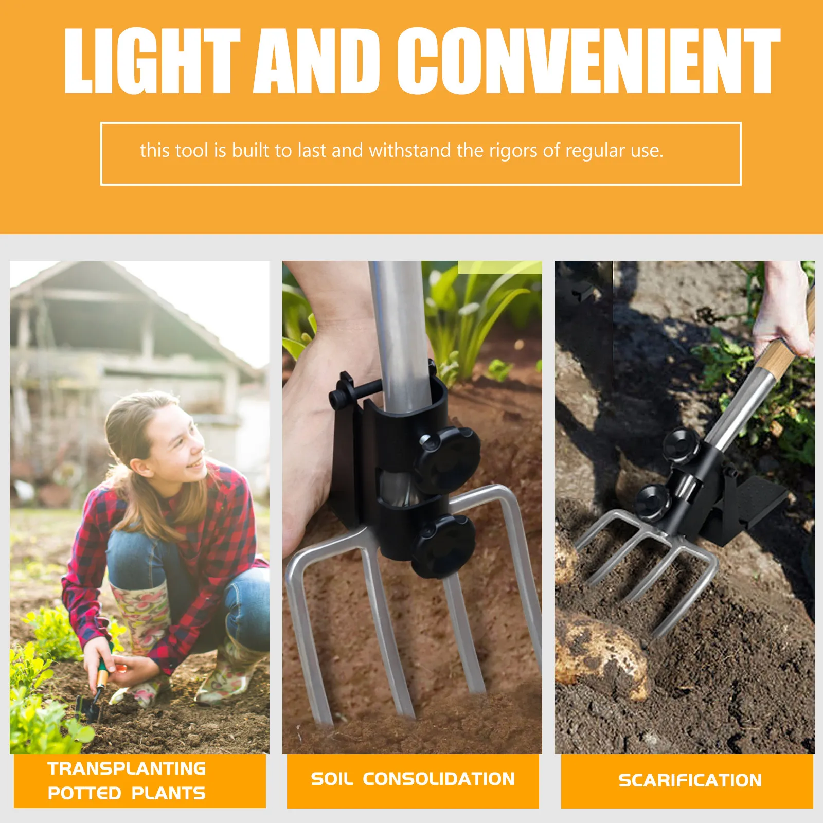 Garden Shovel Booster Plastic Iron Effort Saving Tool Gardening Shovel Assister Loosen Soil Rake Gardening Supplies
Garden Shovel Booster Plastic Iron Effort Saving Tool Gardening Shovel Assister Loosen Soil Rake Gardening Supplies