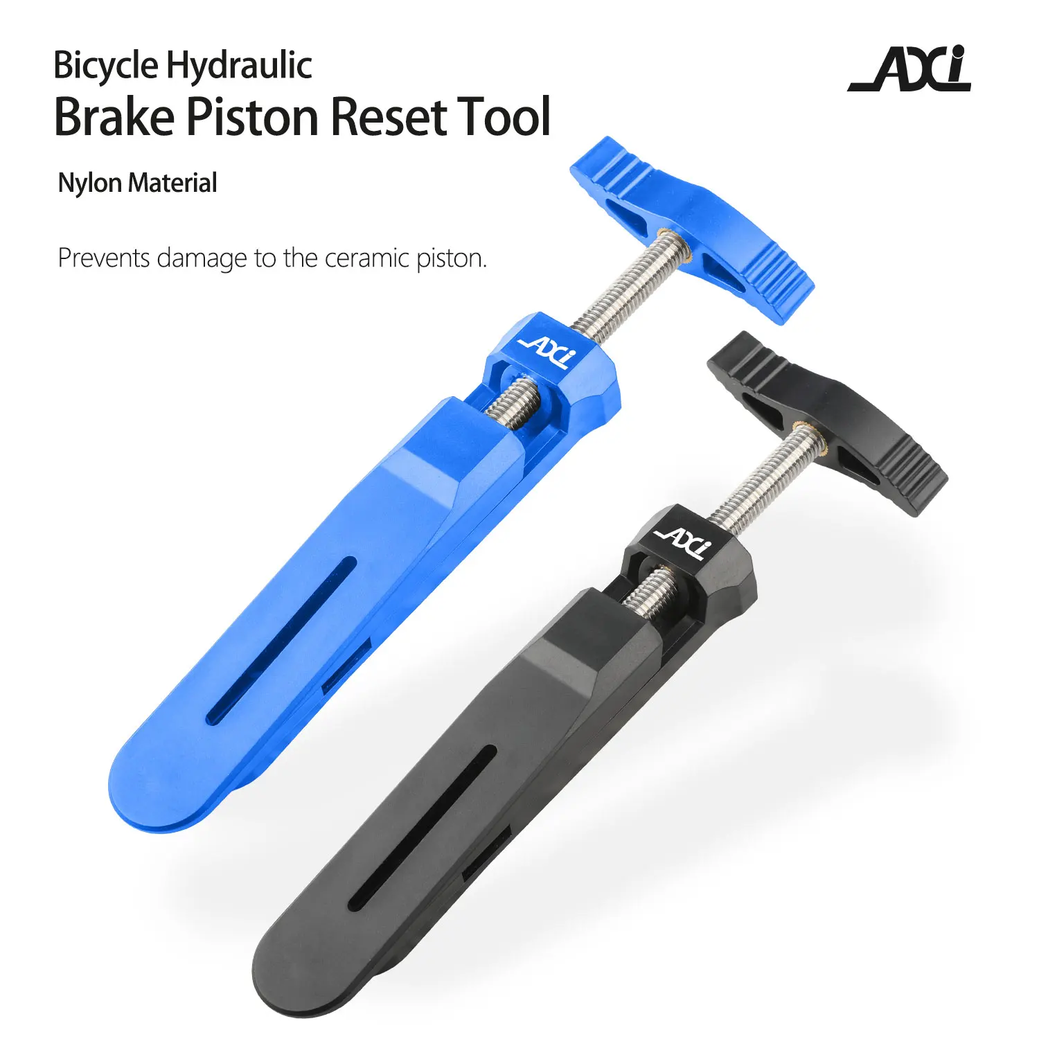 Bicycle Hydraulic Brake Piston Reset Tool Nylon Material Prevents damage to the ceramic piston
Bicycle Hydraulic Brake Piston Reset Tool Nylon Material Prevents damage to the ceramic piston