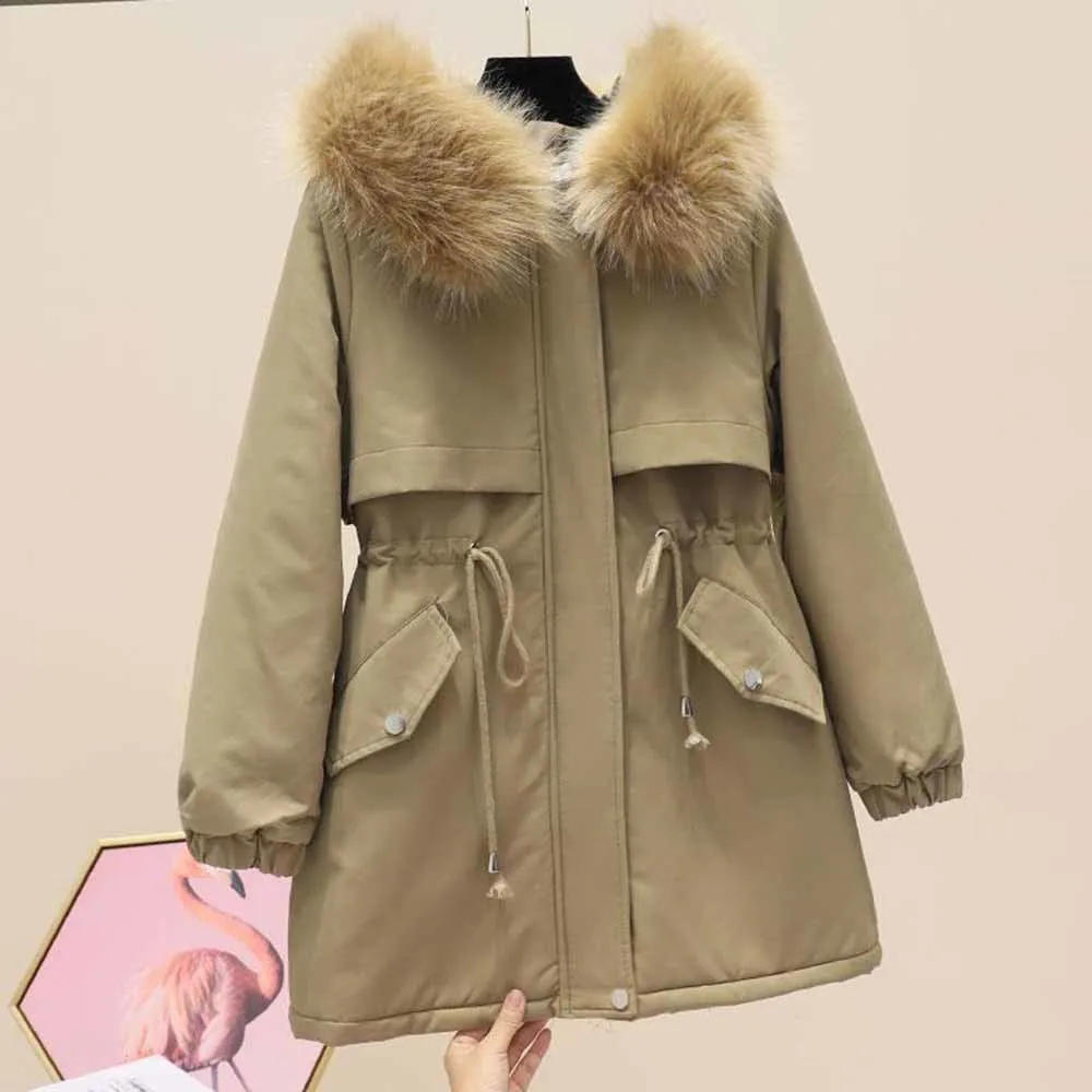 2022 New Winter Jacket Women's Parkas Hooded Coat Casual Short Fur Lining Cotton Padded Warm Female Jacket Coat Outwear
2022 New Winter Jacket Women's Parkas Hooded Coat Casual Short Fur Lining Cotton Padded Warm Female Jacket Coat Outwear