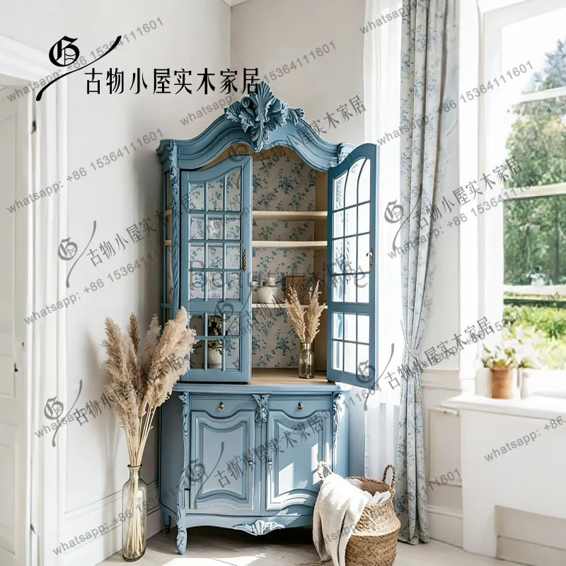 French Vintage Living Room Roman Column Locker/Open Locker/Modern Simplicity
French Vintage Living Room Roman Column Locker/Open Locker/Modern Simplicity
