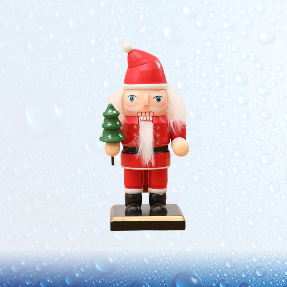 Nutcracker Ornament Wooden Puppet Desktop Decoration Christmas Elder Kids Accessories Eco Friendly Soldier Shape
Nutcracker Ornament Wooden Puppet Desktop Decoration Christmas Elder Kids Accessories Eco Friendly Soldier Shape