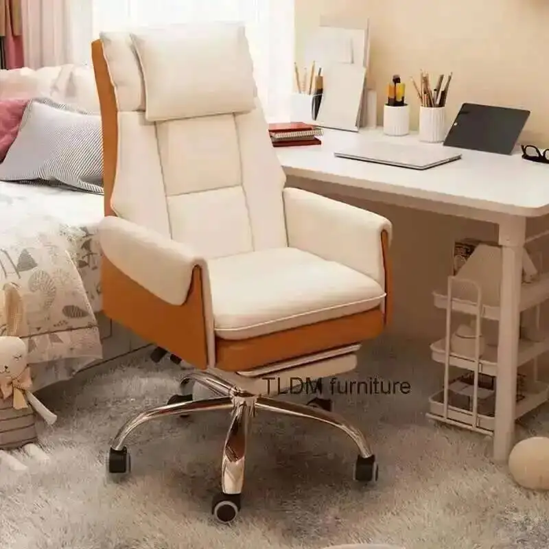 Gaming Mobiles Computer Chair Ergonomic Luxury Office Study Recliner Swivel Office Chair Vanity Silla Oficina Office Furniture
Gaming Mobiles Computer Chair Ergonomic Luxury Office Study Recliner Swivel Office Chair Vanity Silla Oficina Office Furniture