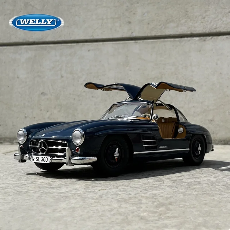 Модель автомобиля Welly 1:36 Mercedes-Benz 300SL, спортивный автомобиль из сплава, литая под давлением, металлическая, классическая, ретро, имитация, подарок для детей
Модель автомобиля Welly 1:36 Mercedes-Benz 300SL, спортивный автомобиль из сплава, литая под давлением, металлическая, классическая, ретро, имитация, подарок для детей