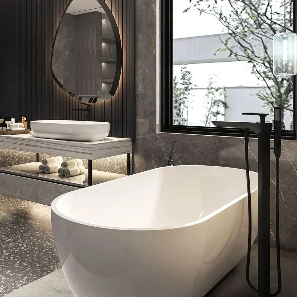 Natural Stone Solid Surface Bathtubs, Artificial Stone Bath Tub Stone Tubs Marble Bathtub for Bathroom
Natural Stone Solid Surface Bathtubs, Artificial Stone Bath Tub Stone Tubs Marble Bathtub for Bathroom