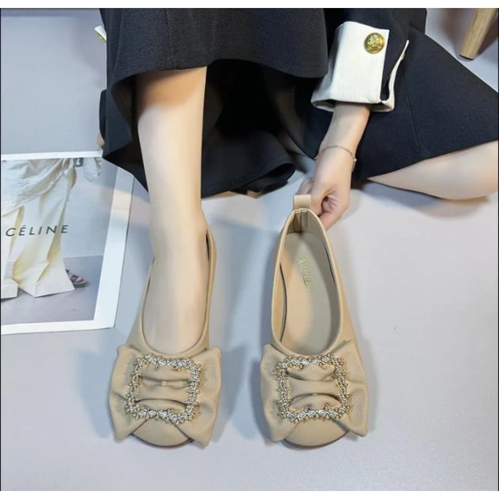 New Elegant Leather Spring Autumn Handmade Flats Ballerina Shoes Women Loafers Comfortable Soft Leather Flats Shoes Plus Size 43
New Elegant Leather Spring Autumn Handmade Flats Ballerina Shoes Women Loafers Comfortable Soft Leather Flats Shoes Plus Size 43