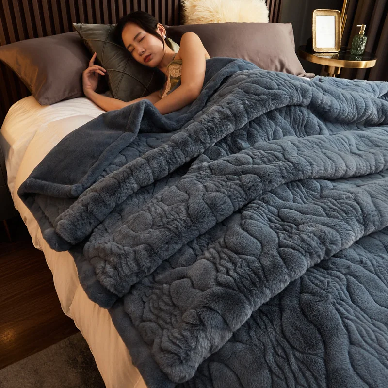 Fluffy Plaid Sleeping Blanket, Soft Comfortable Throw, Double Duvet, Fleece Cover on the Bed, Cozy Gifts, Warm, Autumn, Winter
Fluffy Plaid Sleeping Blanket, Soft Comfortable Throw, Double Duvet, Fleece Cover on the Bed, Cozy Gifts, Warm, Autumn, Winter