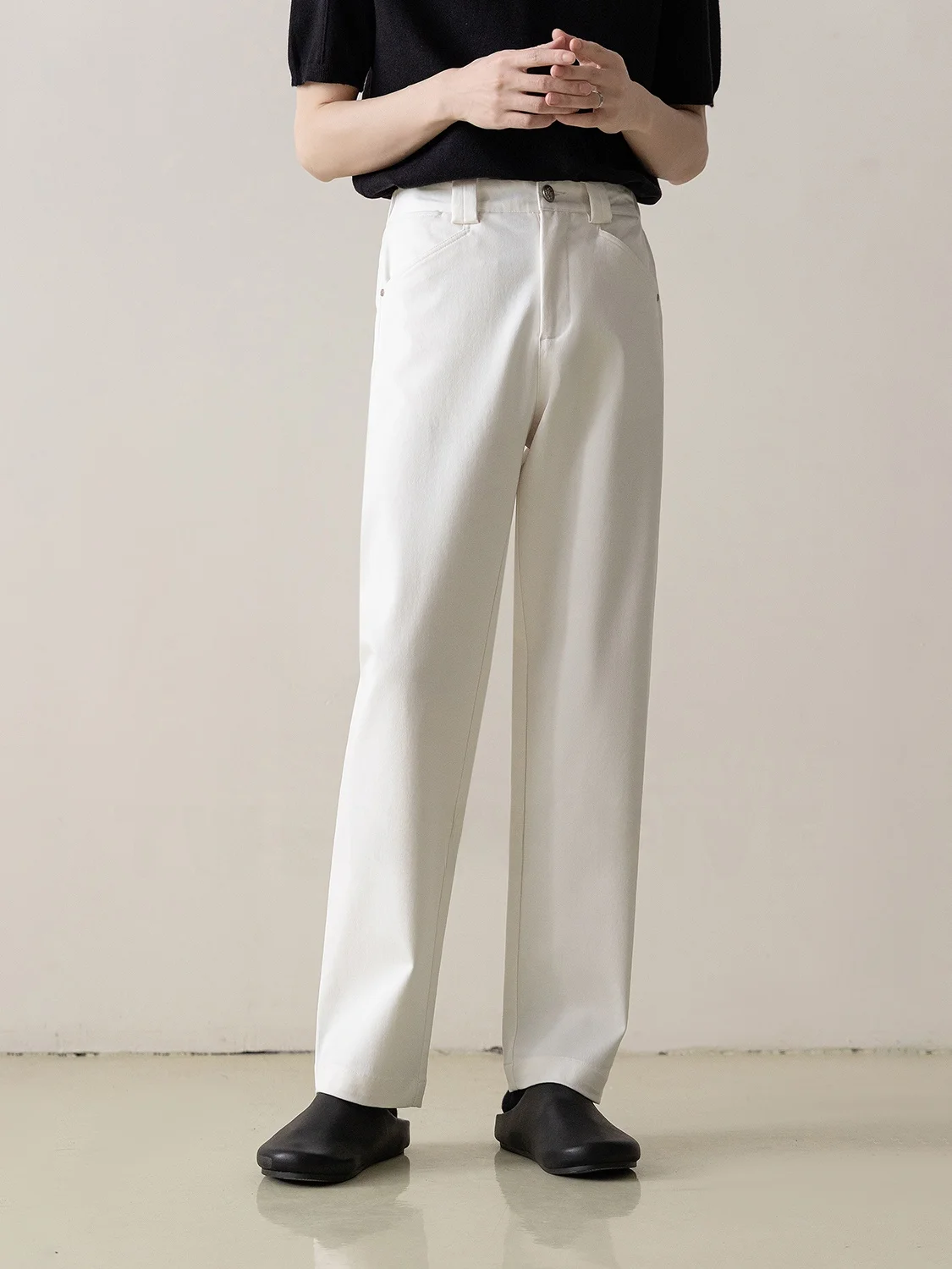 Summer Minimalist Men's Casual Pants Straight Leg Drapey mid Waist High End Long Trousers Anti-Wrinkle Cotton Lenzing Polyest...
Summer Minimalist Men's Casual Pants Straight Leg Drapey mid Waist High End Long Trousers Anti-Wrinkle Cotton Lenzing Polyest...