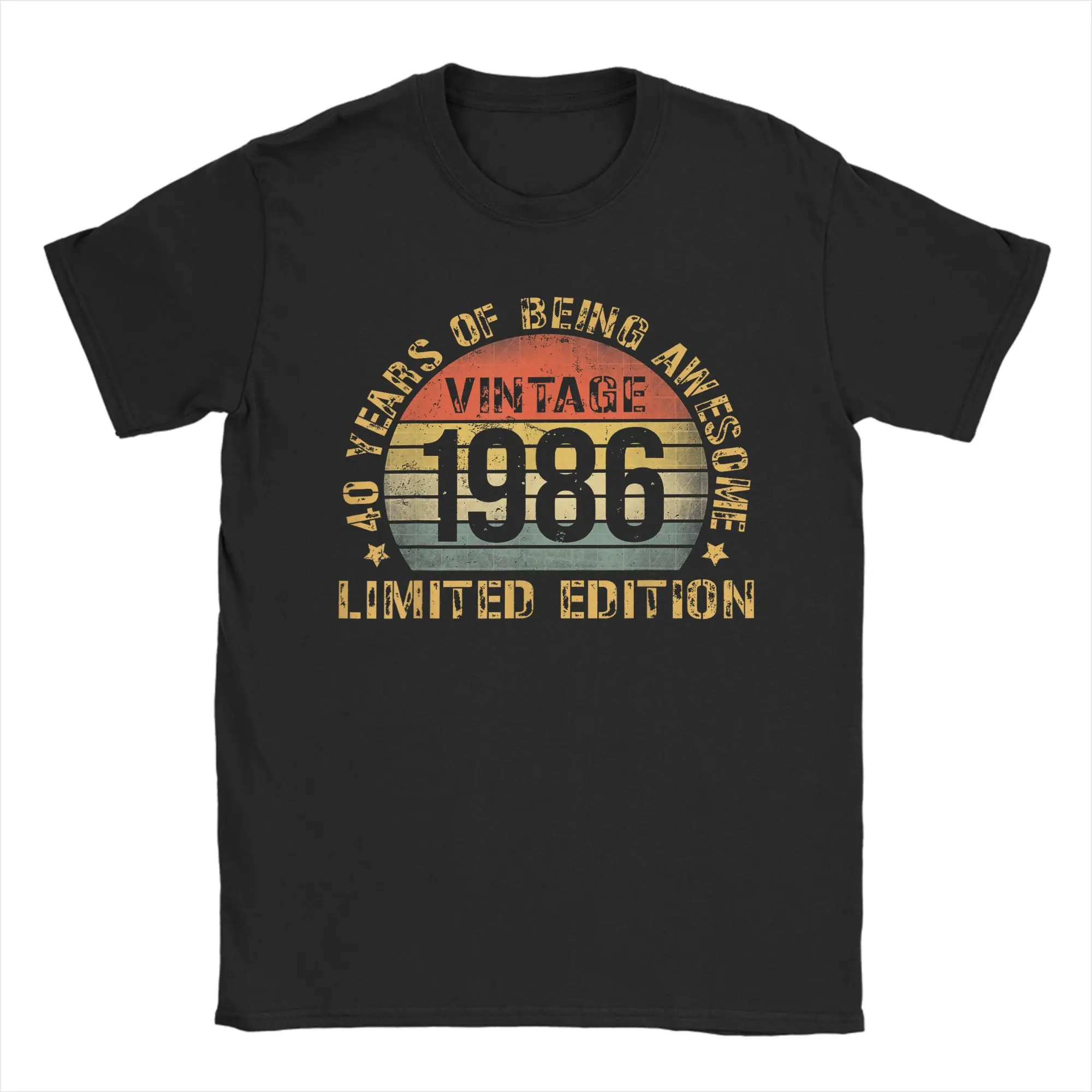 Vintage 40 Birthday Decorations 40yr 1986 40th Birthday T-Shirt Summer Hip Hop T Shirts Men Cotton Breathable Plus Size Clothes
Vintage 40 Birthday Decorations 40yr 1986 40th Birthday T-Shirt Summer Hip Hop T Shirts Men Cotton Breathable Plus Size Clothes