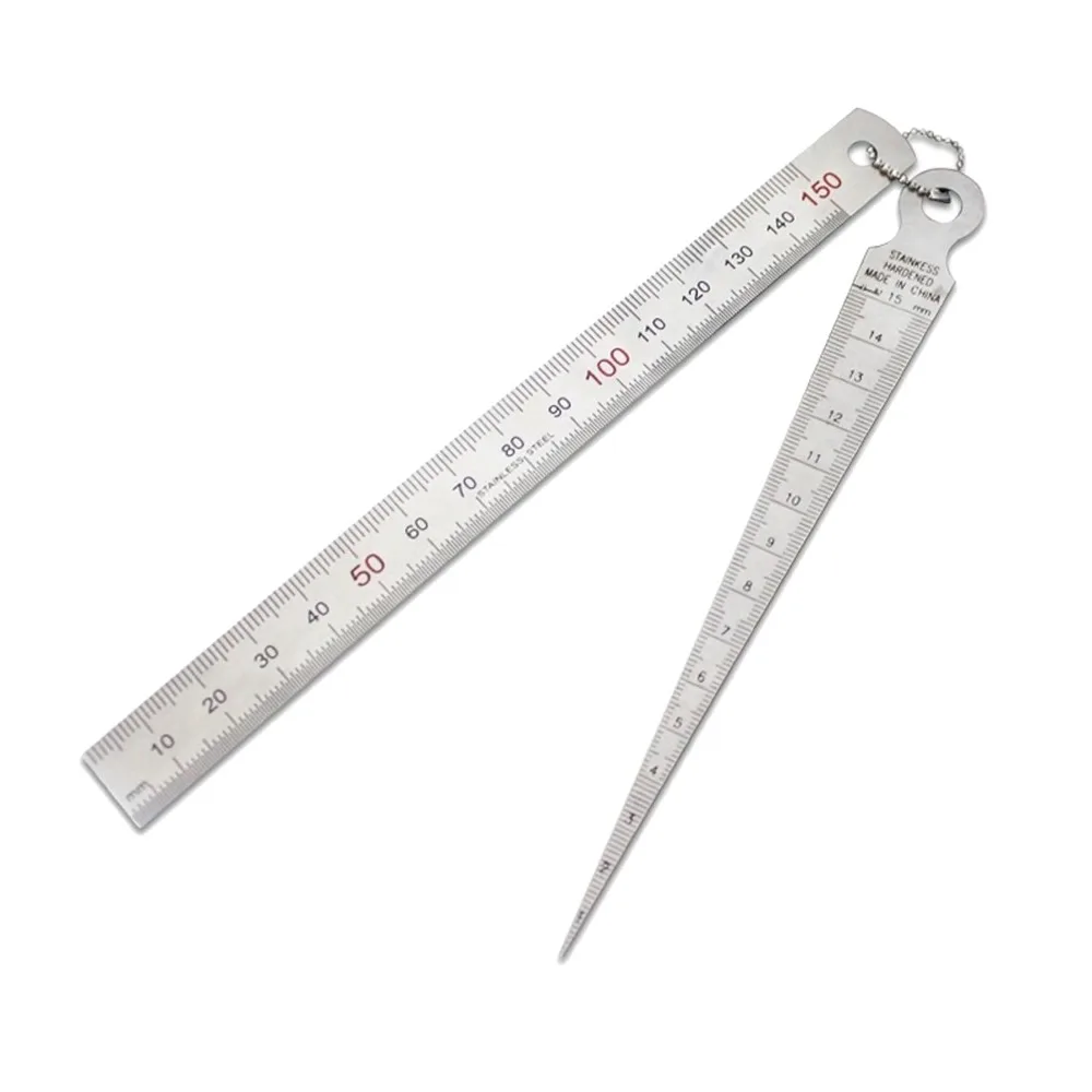 High Precision Taper Gauge Accurate Hole Inspection Welding Gauge Support Inch and Metric System Durable Gap Gauge
High Precision Taper Gauge Accurate Hole Inspection Welding Gauge Support Inch and Metric System Durable Gap Gauge