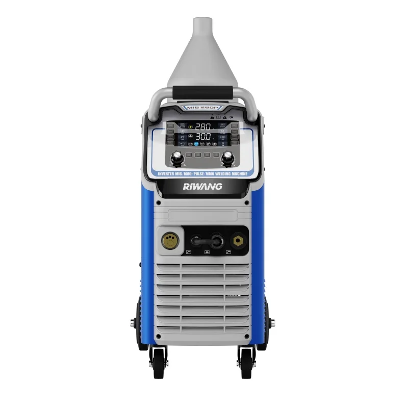 Riwang 280P Double Pulse Electric MIG/MAG Welder Automatic Wire Feeding Multifunction IGBT Inverter High Performance 380V
Riwang 280P Double Pulse Electric MIG/MAG Welder Automatic Wire Feeding Multifunction IGBT Inverter High Performance 380V