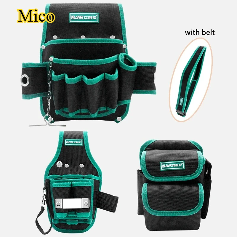 Household Electrician Tool Storage Pouch Wear-resistant Oxford Cloth Multi-functional Waist Type Tools Organizer Bag
Household Electrician Tool Storage Pouch Wear-resistant Oxford Cloth Multi-functional Waist Type Tools Organizer Bag